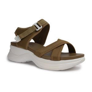 SANDALIAS MUJER VIA SPRING KHAKI