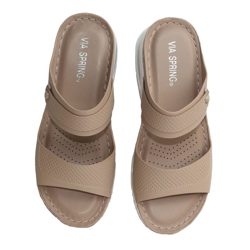 Sandalias-Mujer-Via-Spring-Beige-Talla-40-5