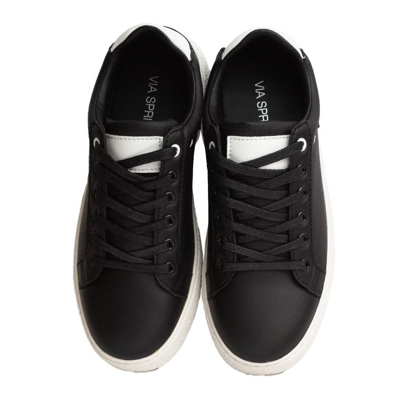 Casual-Moda-Mujer-Via-Spring-Black-white-Talla-37-5