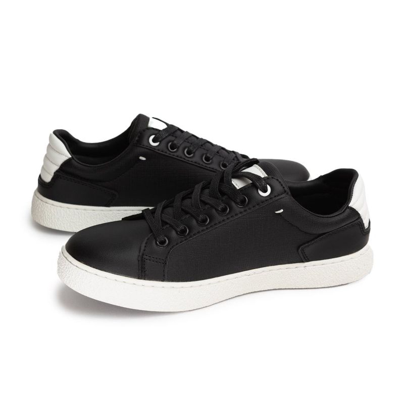 Casual-Moda-Mujer-Via-Spring-Black-white-Talla-37-6