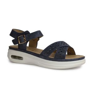 SANDALIAS MUJER VIA SPRING NAVY