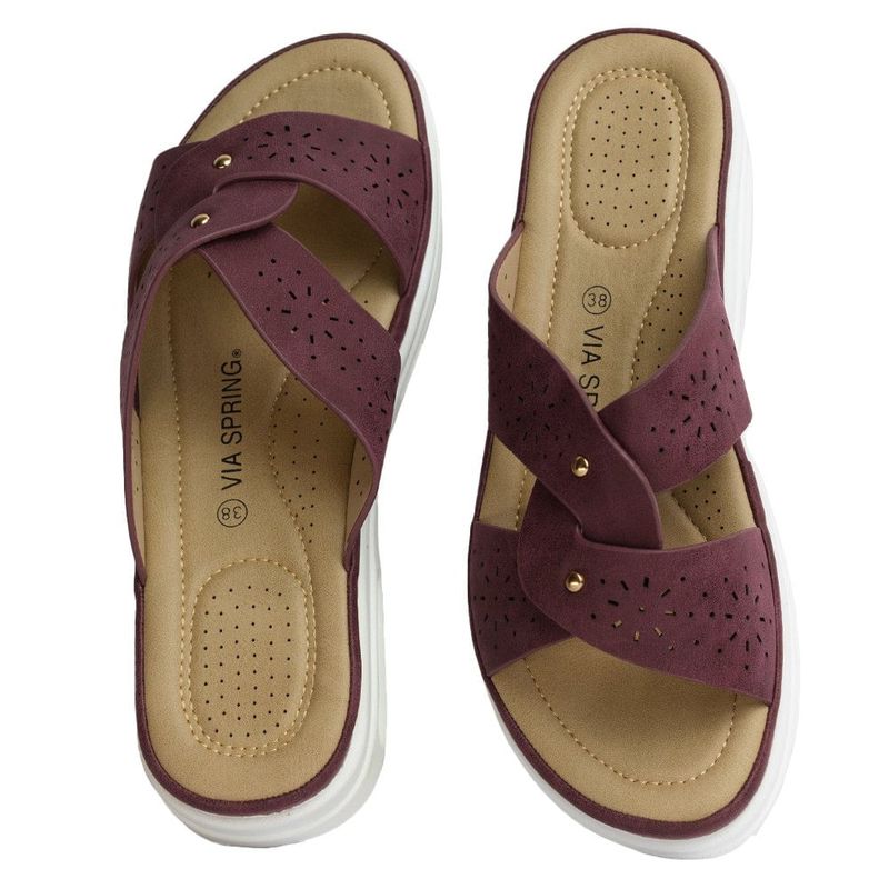 Sandalias-Mujer-Via-Spring-Burgundy-Talla-39-4