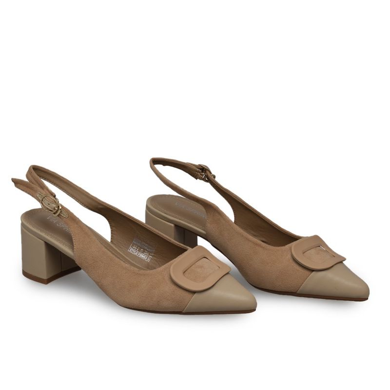Zapato-Taconmujervia-Spring-Beige-Talla-38-0