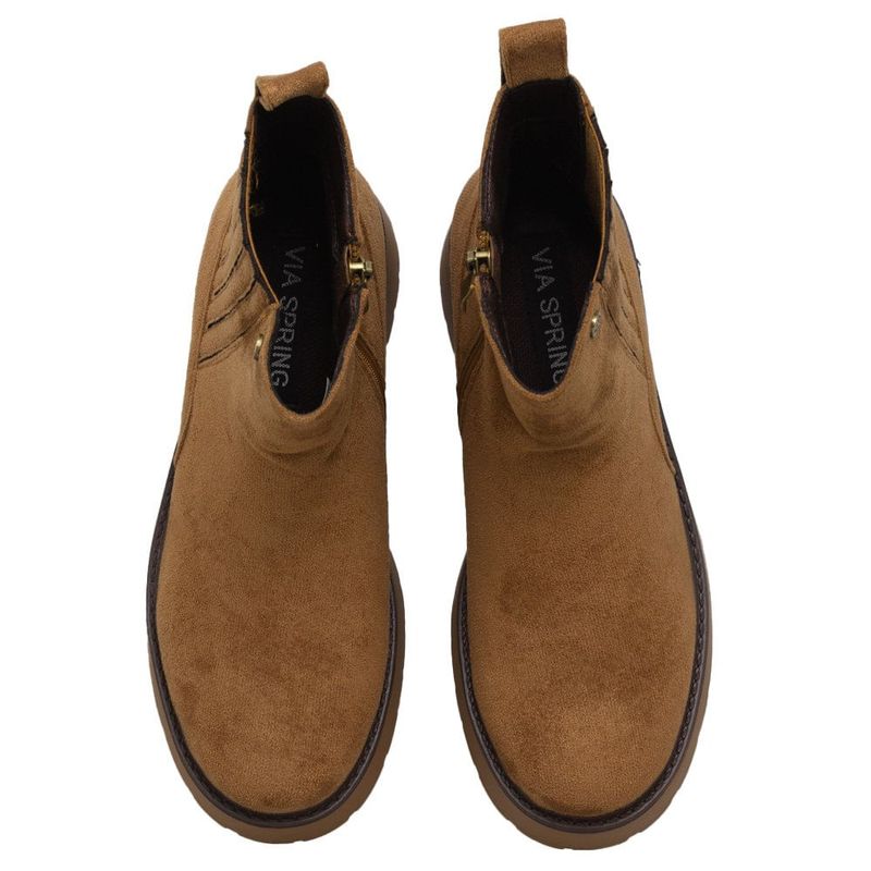 Botines-Mujer-Via-Spring-Brown-Talla-38-4