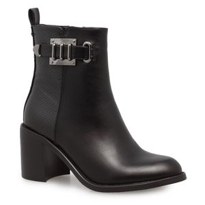 BOTINES MUJER VIA SPRING BLACK