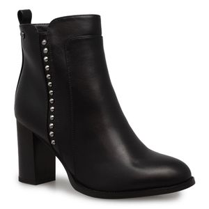 BOTINES MUJER VIA SPRING BLACK