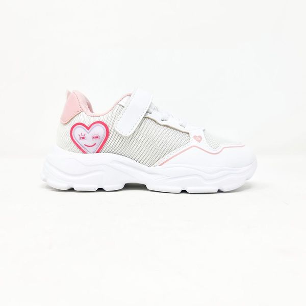 Zapato Deportivo Niña Molekinha Blanco Rosa