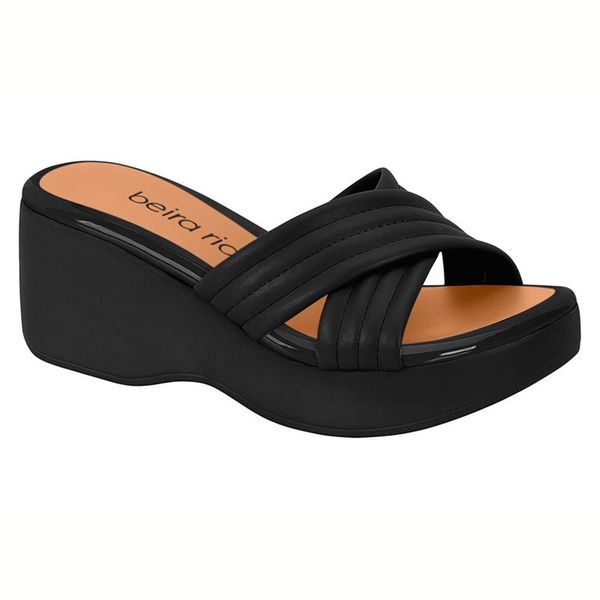 Sandalias Mujer  Beira Rio Color Negro