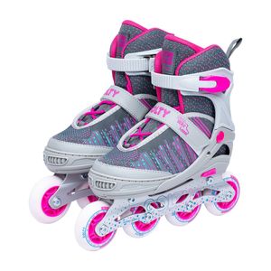 PATINES GOLTY INFANTIL SPEED NEON ROSADO 39-42