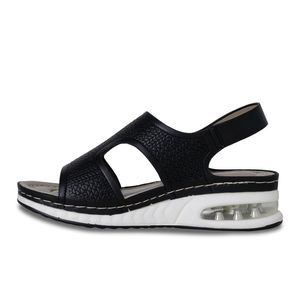SANDALIAS MUJER VIA SPRING COLOR NEGRO