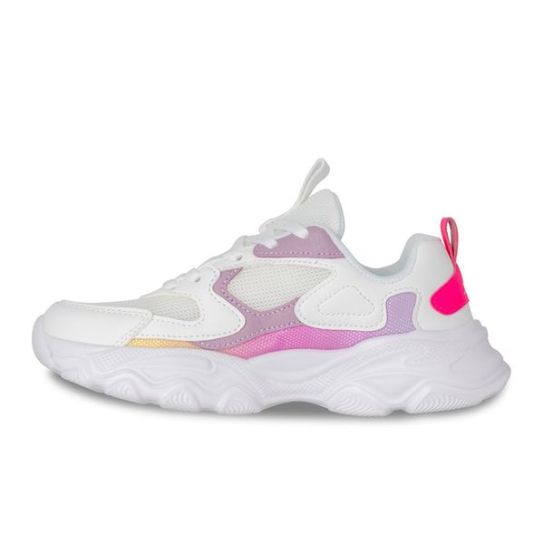Tenis Deportivo Niña Xtep Color Blanco Rosa