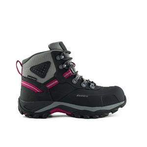 BOTAS MUJER KUMBRE COLOR NEGRO ROSADO