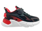 Tenis-Infantil-Marca-Athletic-Air-Negro-Y-Rojo-Talla-31-0