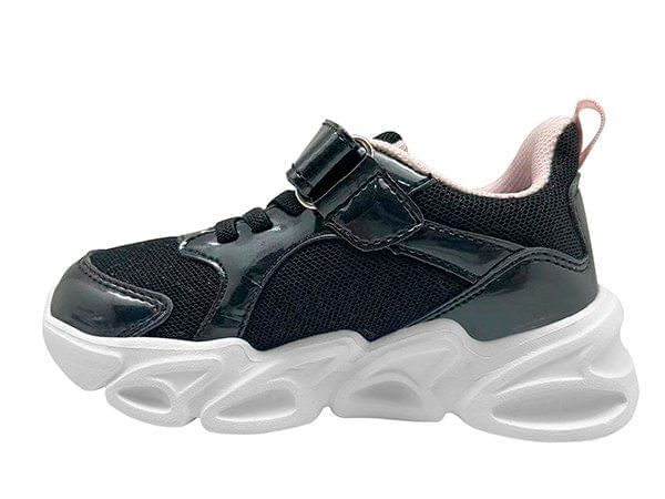 Tenis-NiÑa-Marca-Athletic-Air-Negro-Rosa-Talla-27-1