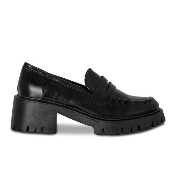 Mocasines Mujer Via Spring Color Negro