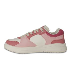 TENIS CASUAL VIA SPRING BLANCO Y ROSA