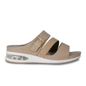 SANDALIAS MUJER MARCA VIA SPRING BEIGE