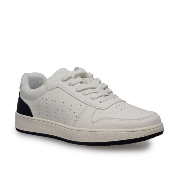 Tenis Casual Hombre Marca Breaker Blanco