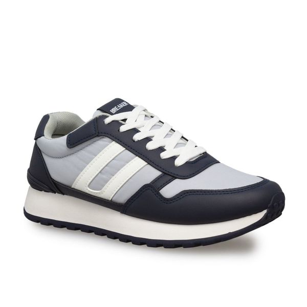 Tenis Casual Marca Breaker Blanco Y Azul