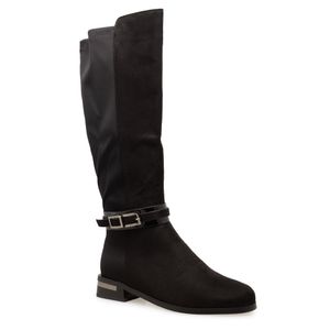Botas Negras Mujer Via Spring