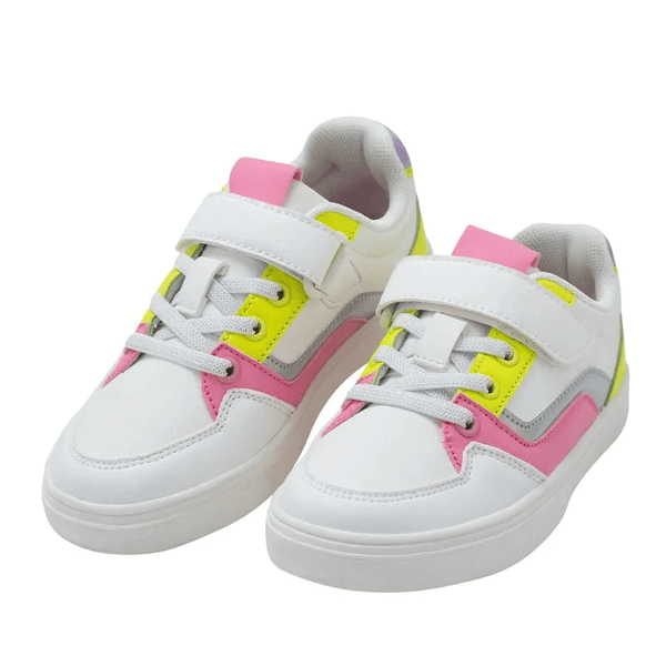 Tenis Casual Bebe Niña Offcorss Blanco