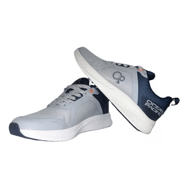 Tenis Hombre Marca Op Color Gris Azul