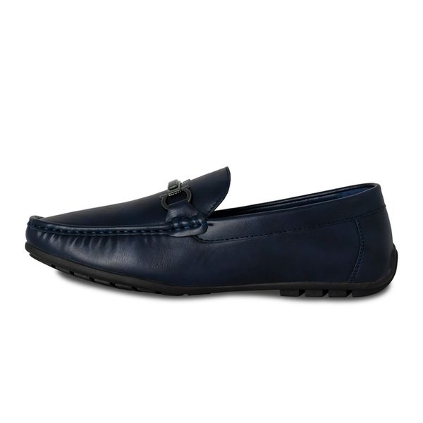 Mocasín Hombre Marca Breaker Azul Oscuro