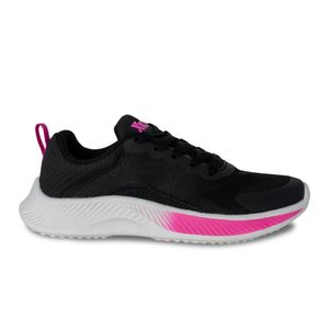 Tenis Running Mujer Marca Xtep Color Negro Fucsia