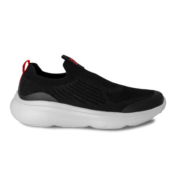 Tenis Mujer Marca Xtep Color Negro Rojo