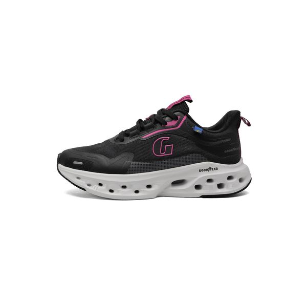 Tenis Mujer Delani-B Good Year Color Negro Rosa