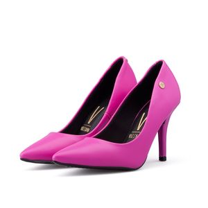 TACONES MUJER MARCA VIZZANO ROSA NEON