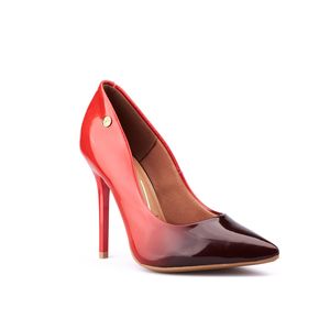 TACONES MUJER MARCA VIZZANO COLOR ROJO NEGRO