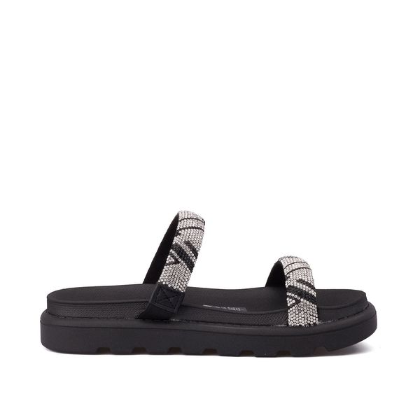 Sandalias Mujer Marca Vizzano Negro Cristal