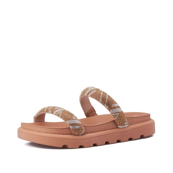 Sandalias Mujer Marca Vizzano Nude Cristal