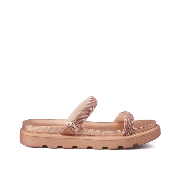 Sandalias Mujer Marca Vizzano Oro Rosa