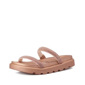 SANDALIAS MUJER MARCA VIZZANO ORO ROSA