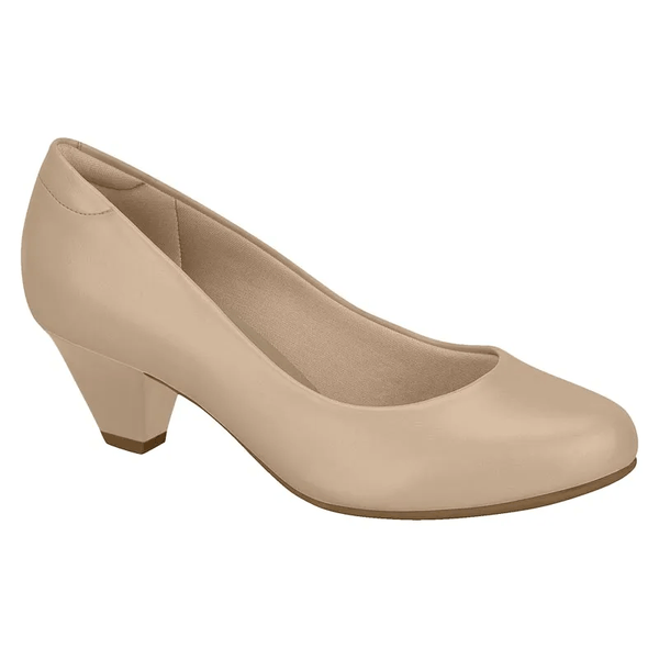 Tacones Mujer Marca Modare Color Beige