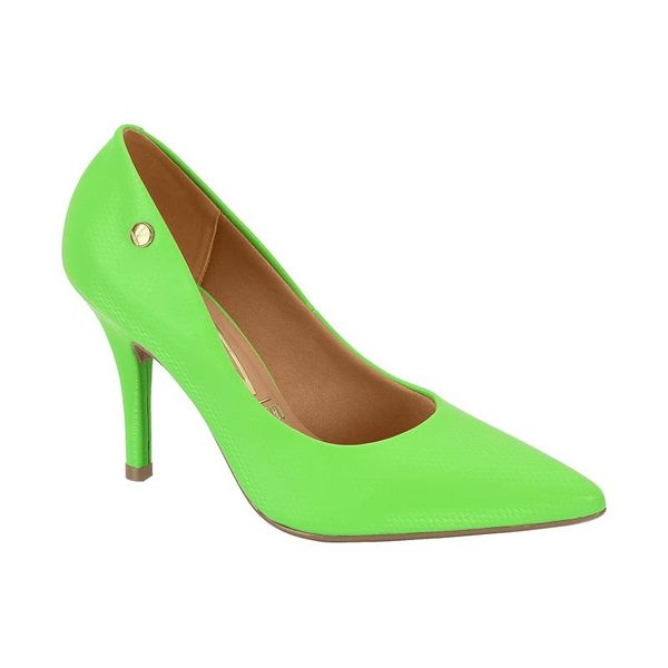 Tacones Mujer Marca Vizzano Color Verde Neon