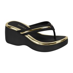 SANDALIAS MUJER MARCA BEIRA RIO NEGRO DORADO