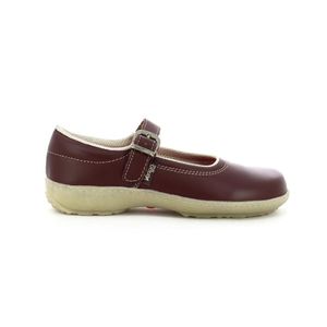 ZAPATO ESCOLAR NIÑA VERLON COLOR VINOTINTO
