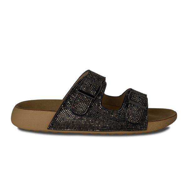 Sandalias Mujer Marca Via Spring Color Negro