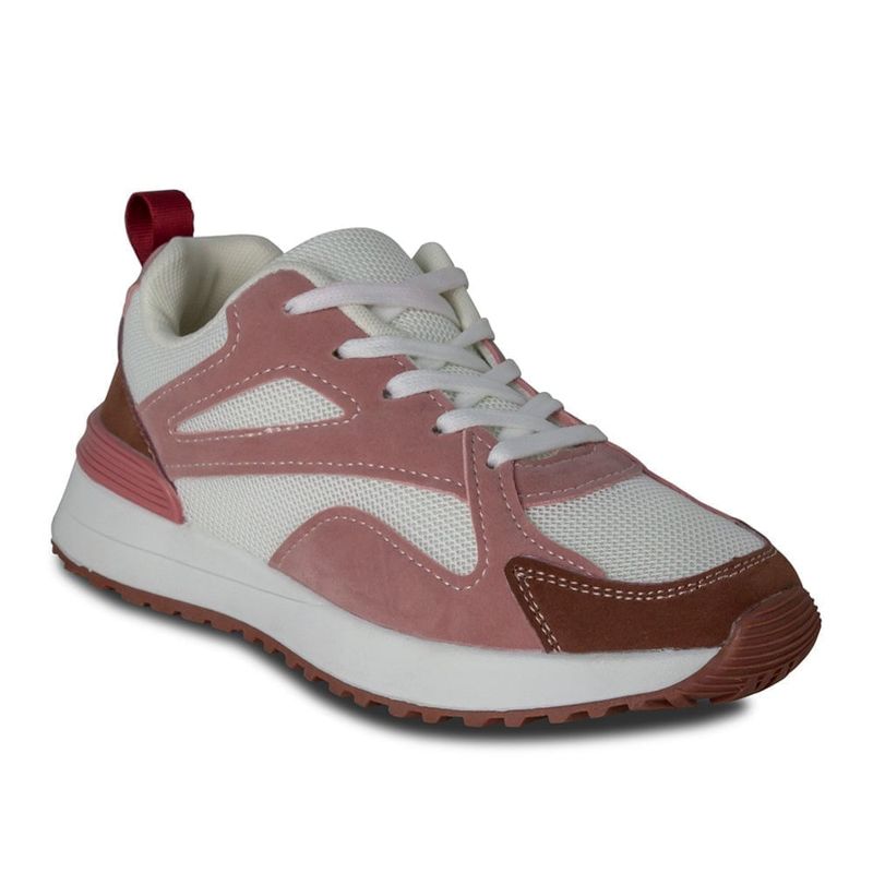 Tenis-Deportivo-NiÑa-Marca-Steps-Blanco-Rosado-Talla-31-2