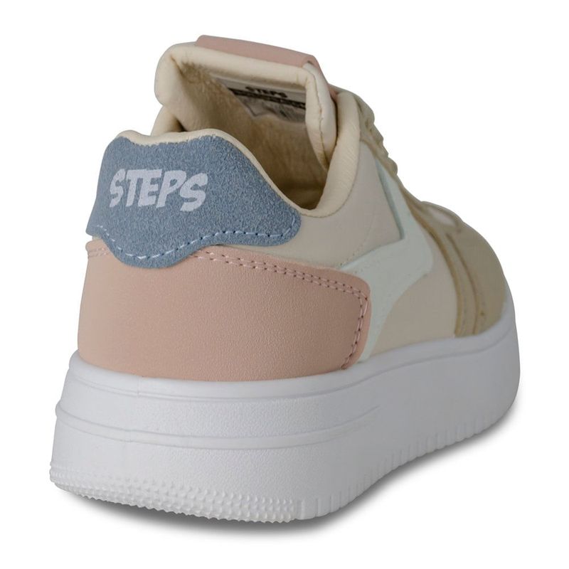 Tenis-Deportivo-NiÑa-Marca-Steps-Color-Beige-Talla-32-3