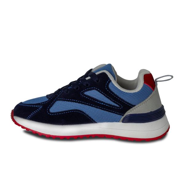 Tenis Deportivo Niño Marca Steps Color Azul
