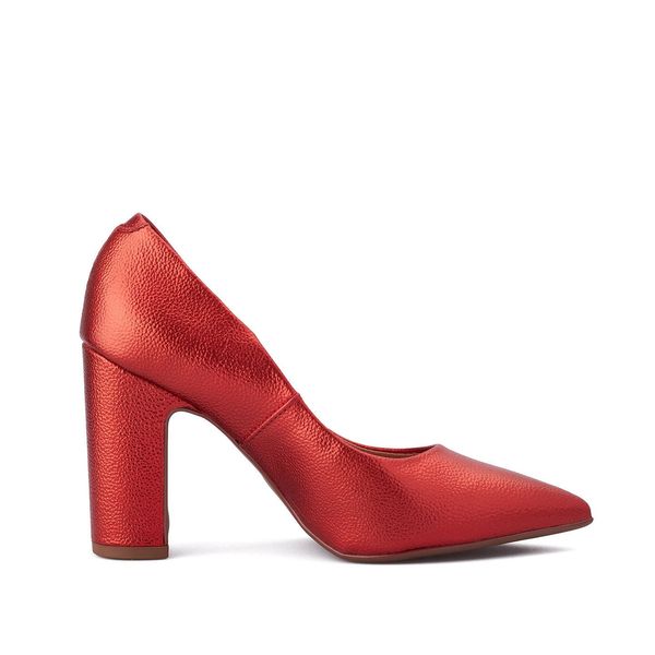 Tacones Mujer Marca Vizzano Color Rojo