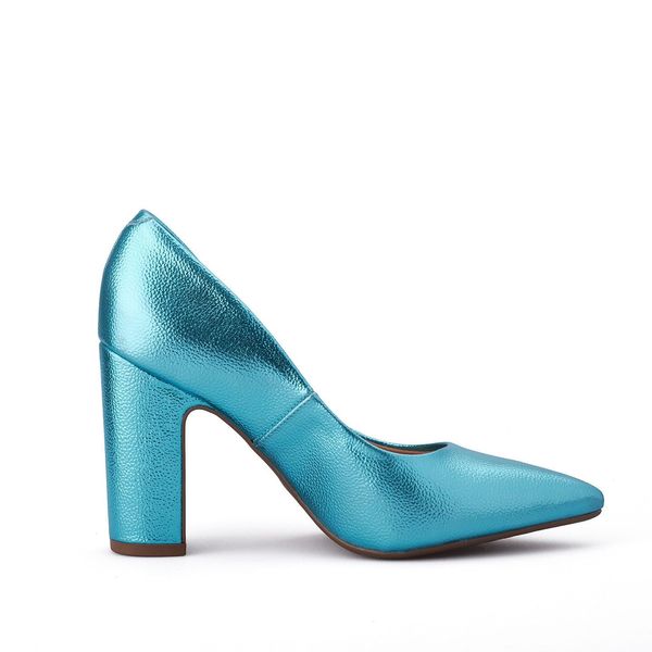 TACONES MUJER MARCA VIZZANO COLOR TURQUESA