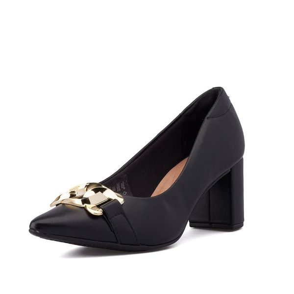 Tacones Mujer Marca Beira Rio Color Negro