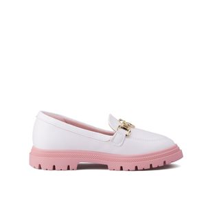 MOCASINES NIÑA MARCA MOLEKHINHA COLOR BLANCO