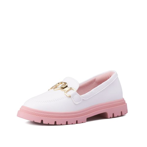 Mocasines Niña Marca Molekhinha Color Blanco