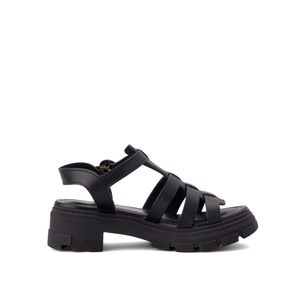 SANDALIAS NIÑA MARCA MOLEKINHA COLOR NEGRO